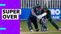 Bethell hits four boundaries in four balls